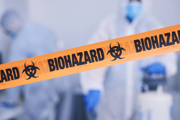 Professional Biohazard technician working in Burlington, WI